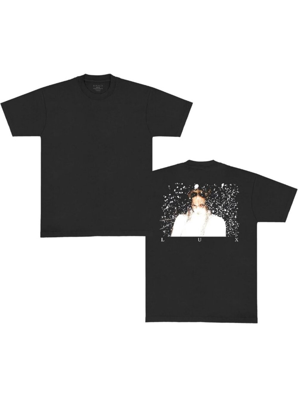 Unisex Lux Logo T-Shirt in Black | Trendy Graphic Tee for Casual Style